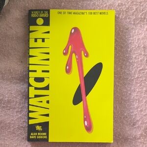 DC Comics Yellow and Pink Watchmen Book